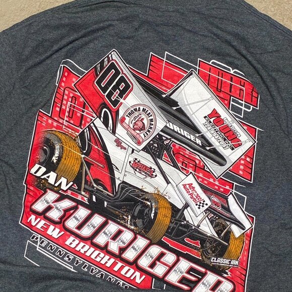 Dan Kuriger Racing Grey T Shirt - Picture 2 of 4
